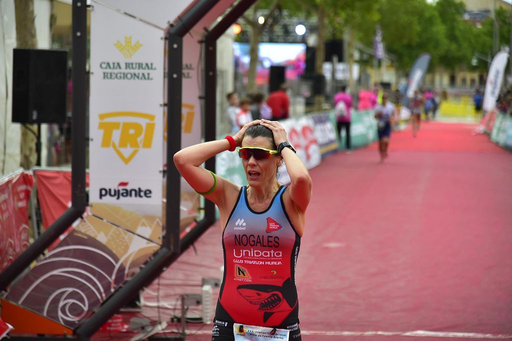 Llegada del triatlón de Fuente Álamo (I)