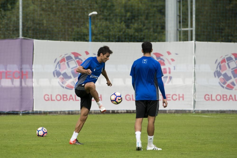 Entrenamiento del Real Oviedo