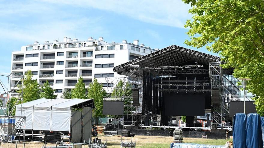 Bigsound Pontevedra 2026 ultima su montaje en Tafisa para dos días de conciertos