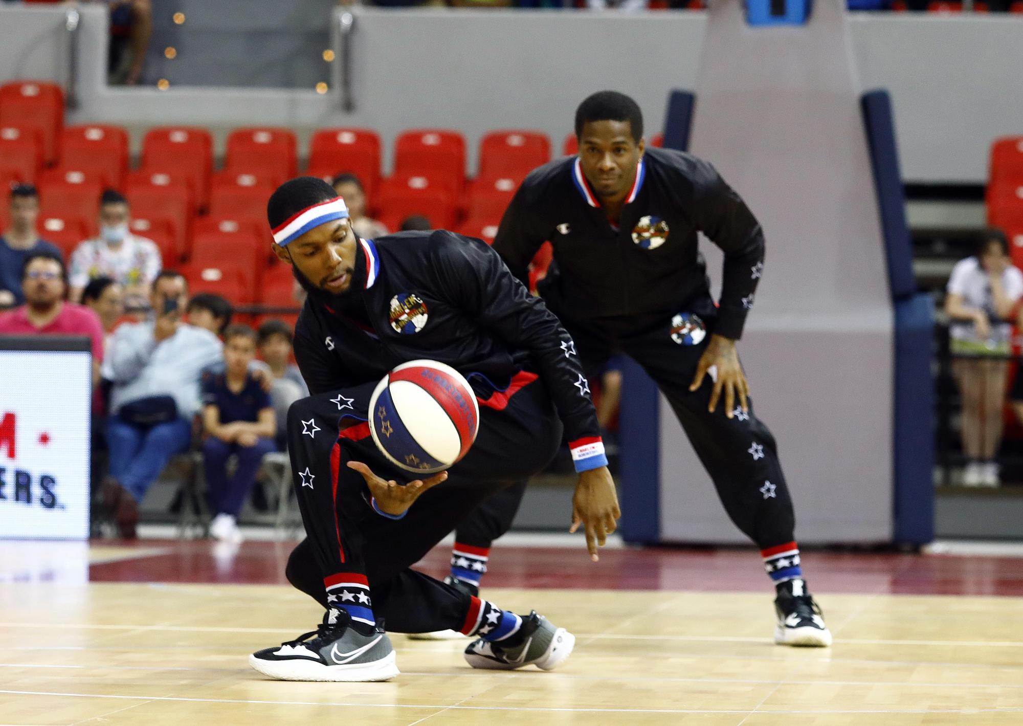 Así ha sido la exhibición de los Globetrotters