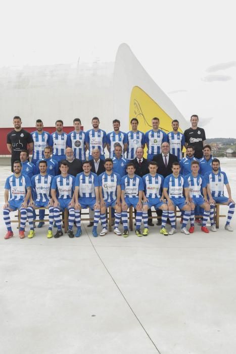 Presentación del Real Avilés