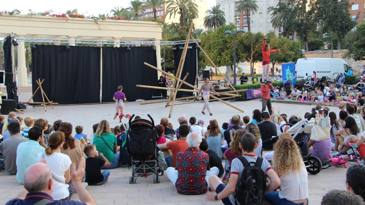 El Jardí del Túria volverá a ser la sede de las actividades de Arts de Carrer en el MVM.