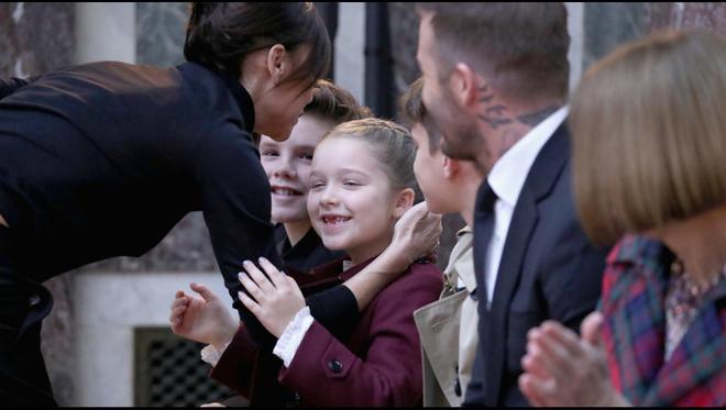 El resultado final del corte de Harper Beckham