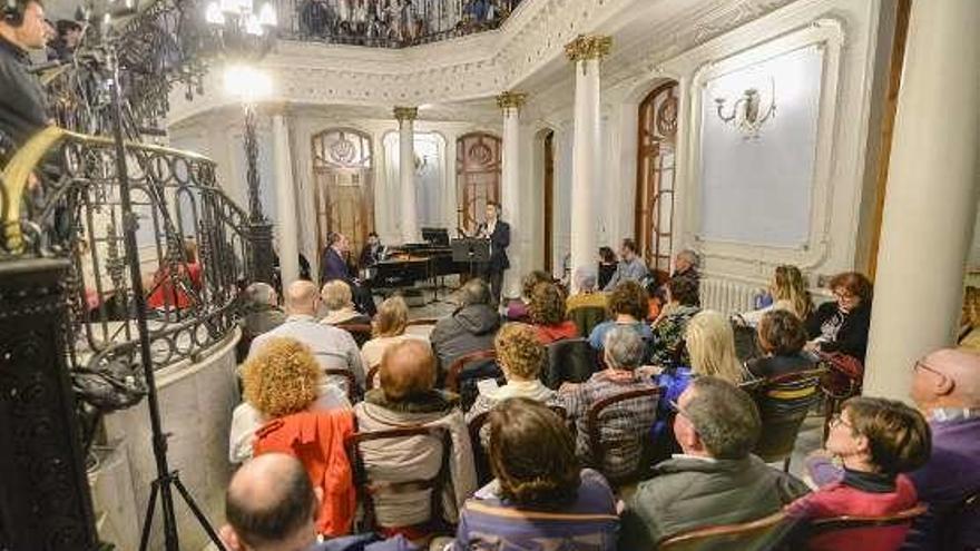 Carlos Galán y Juan Pedro Romero tocan en el Conservatorio.