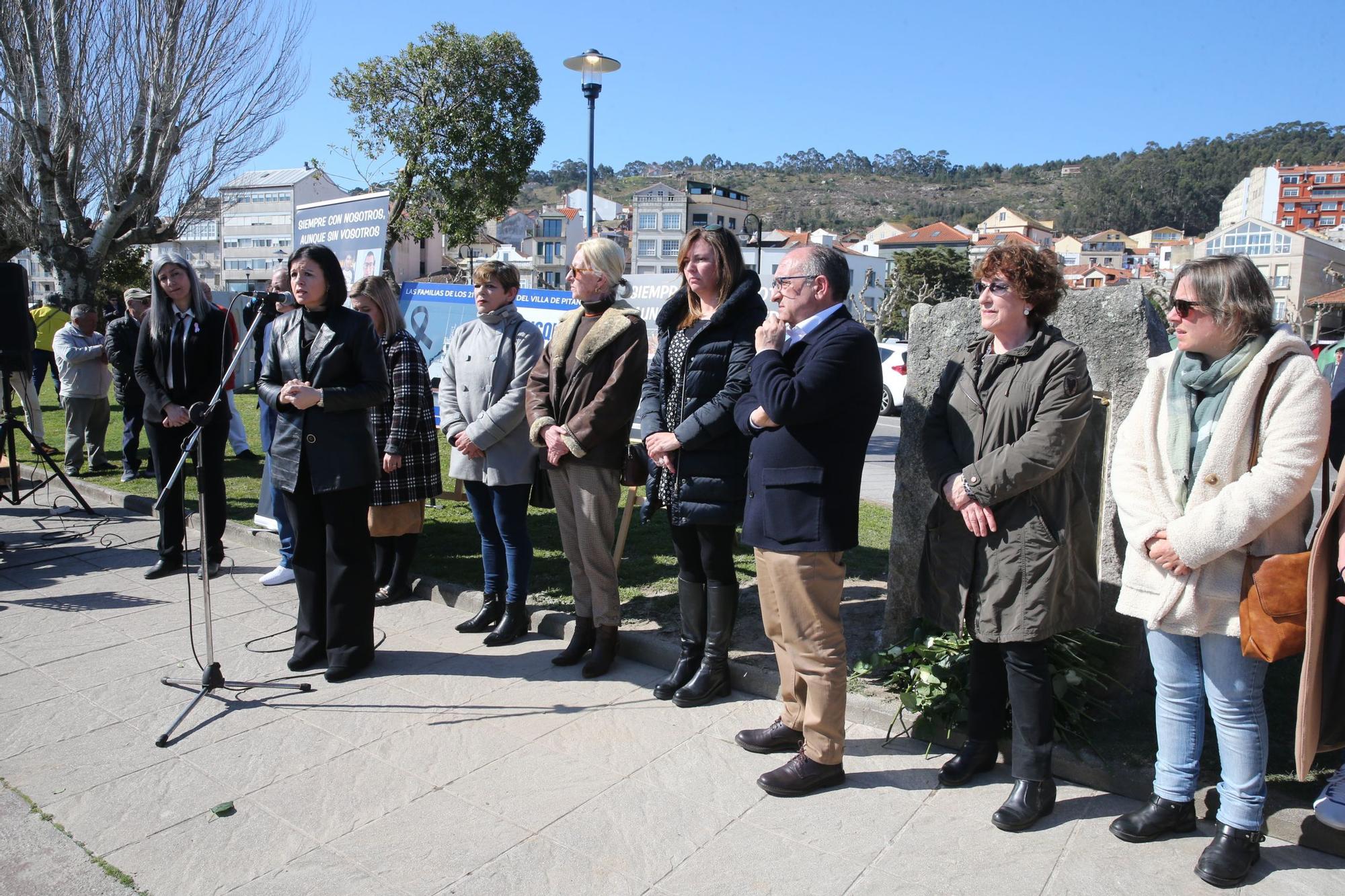 Cangas recuerda para la eternidad a los 21 del 'Pitanxo'