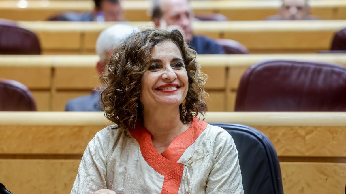 La ministra de Hacienda y Función Pública, María Jesús Montero.