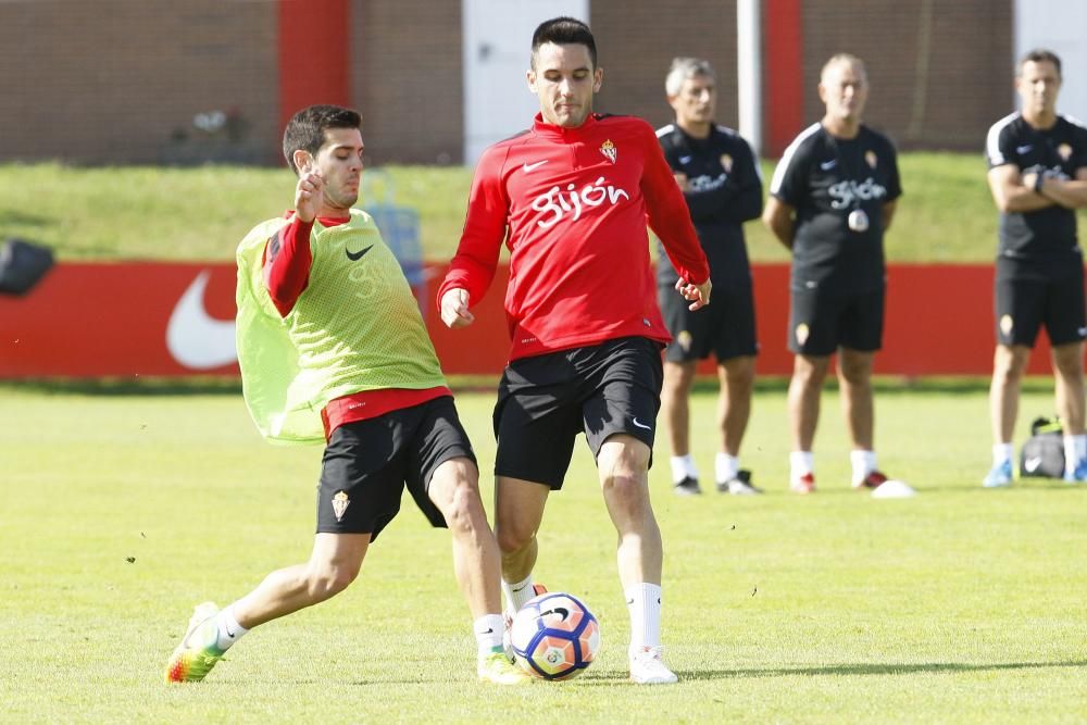 Entrenamiento del Sporting