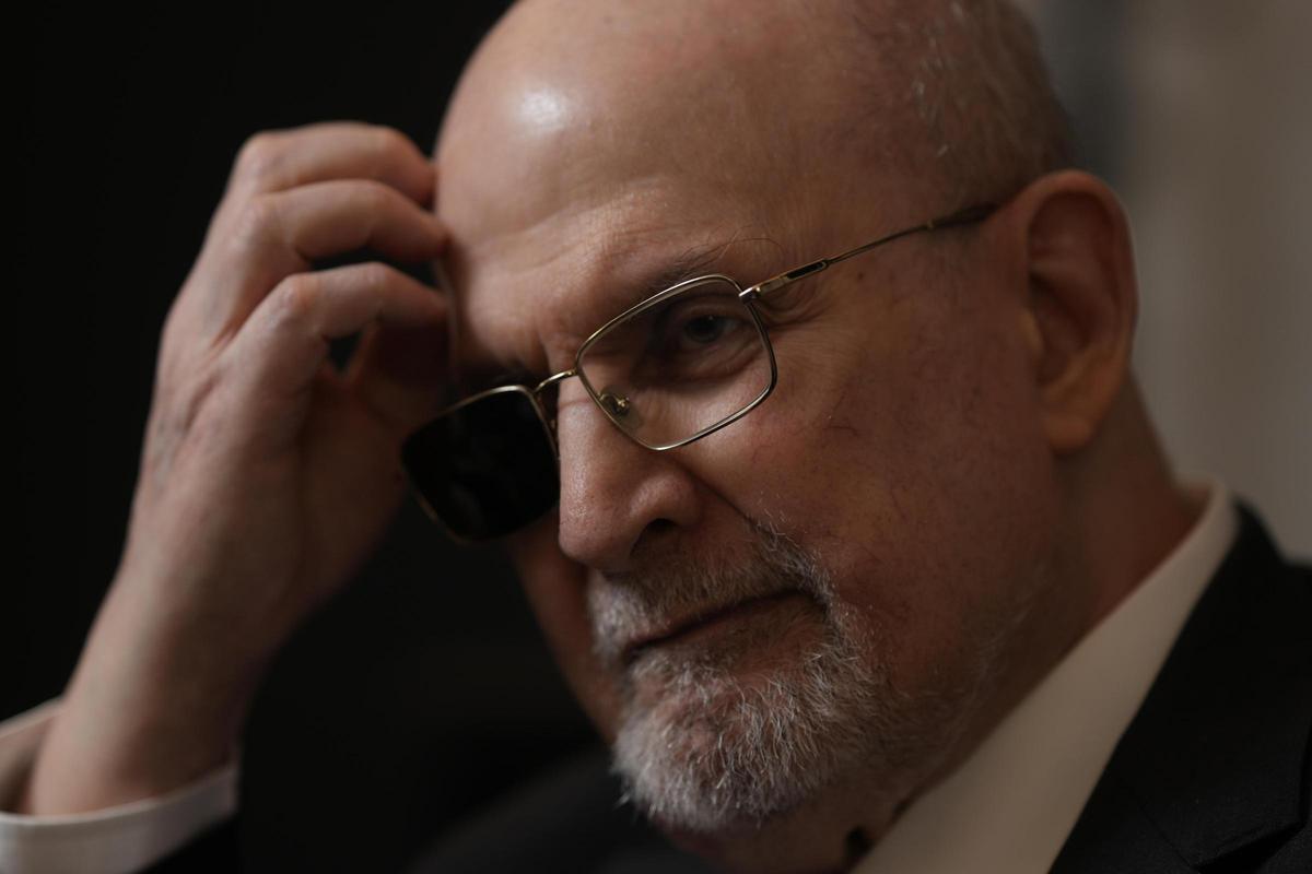 Rushdie, durante la entrevista