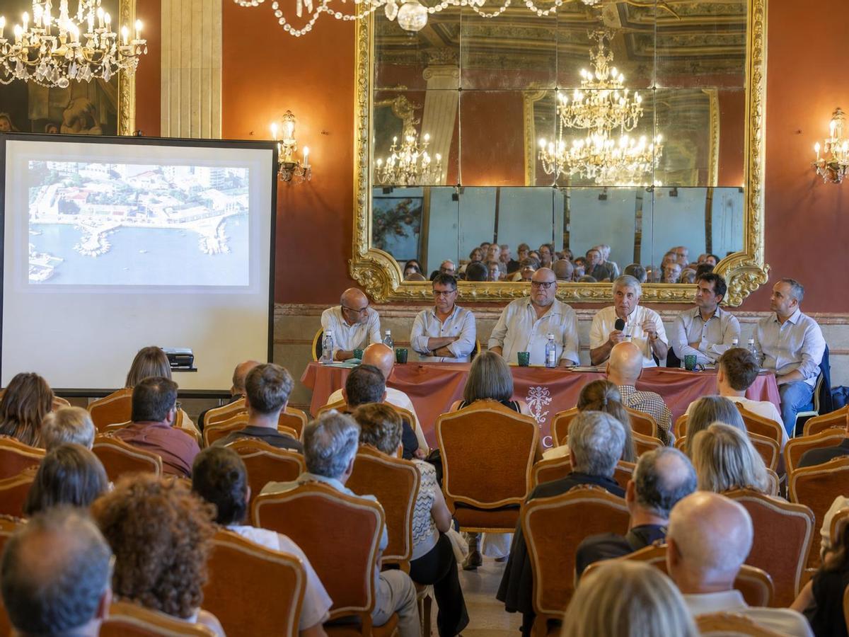 Un momento del homenaje a Mariano Galant en el Casino de Torrevieja