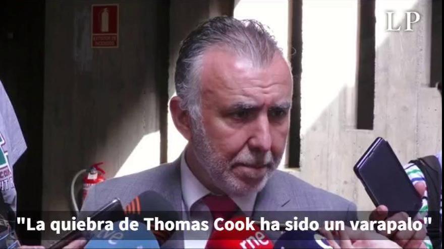 Ángel Víctor Torres: "La quiebra de Thomas Cook ha sido un varapalo"