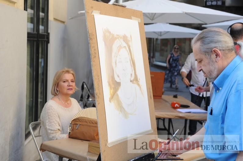 Retratos de seis pintores en el Ramón Gaya