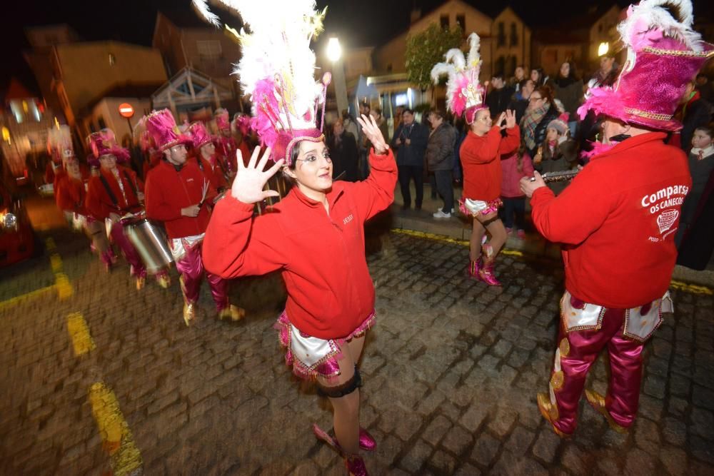 Entroido en Pontevedra 2016 | Poio despide al "Mexilón"