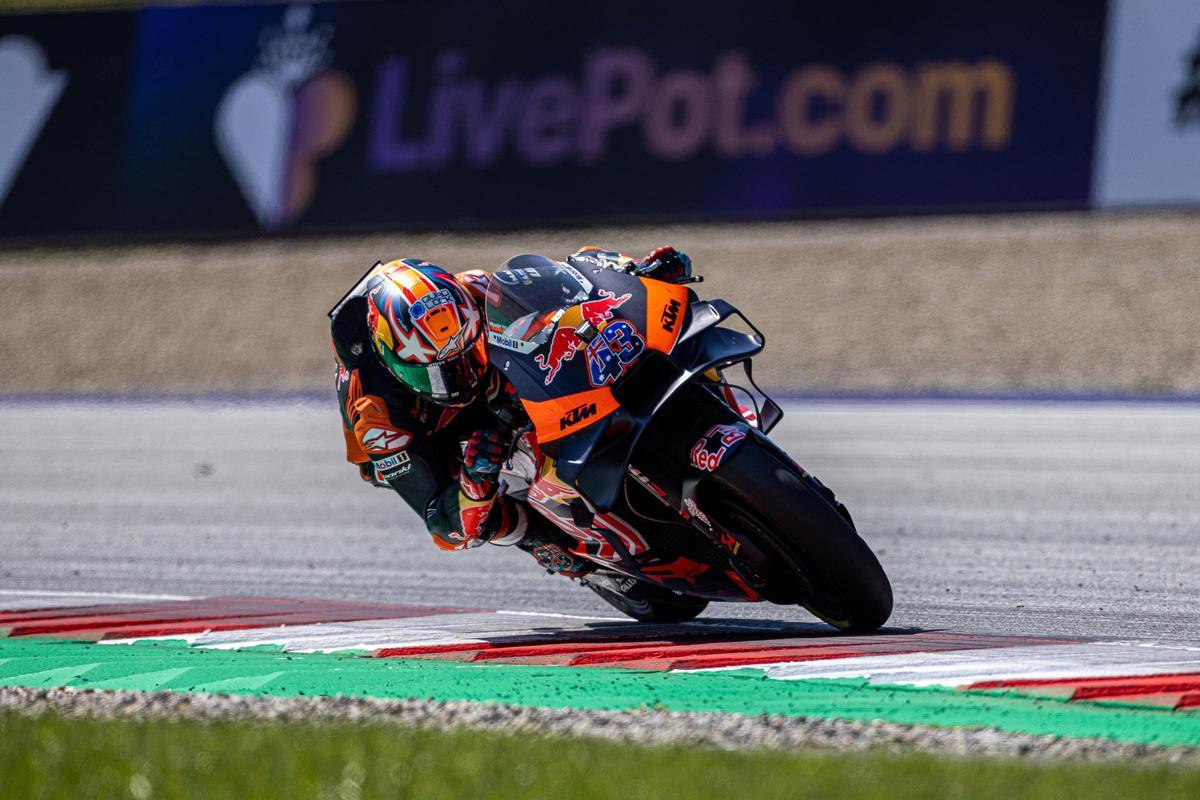 El Gran Premio de Austria de MotoGP. El Gran Premio de Austria de MotoGP.