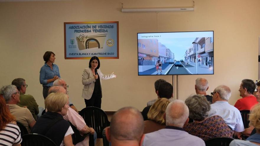 Aprobado el cambio de imagen de la carretera de Almatriche: más espacio para peatones y mejorar la accesibilidad