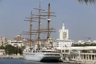 'Sea Cloud Spirit': Así es uno de los cruceros a vela más grande del mundo atracado a Málaga