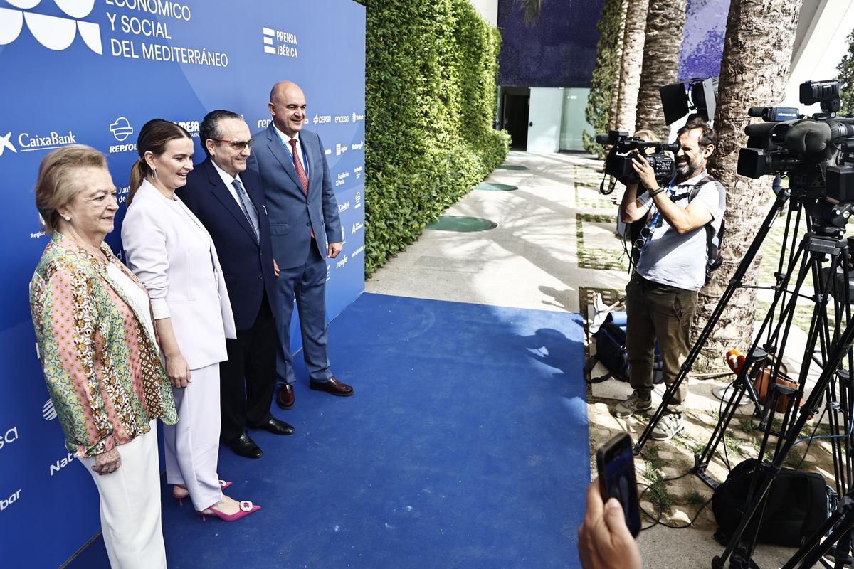 Ambiente en la segunda jornada del Foro del Mediterráneo