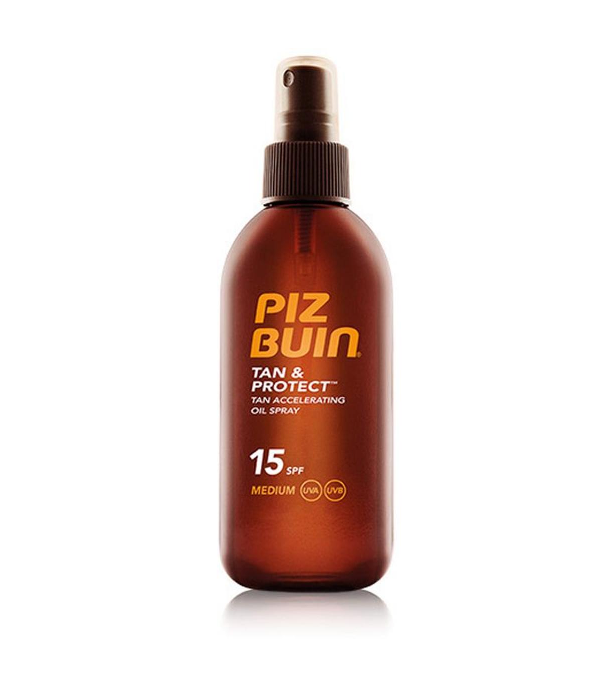 Neceser de playa: Aceite solar de Piz Buin