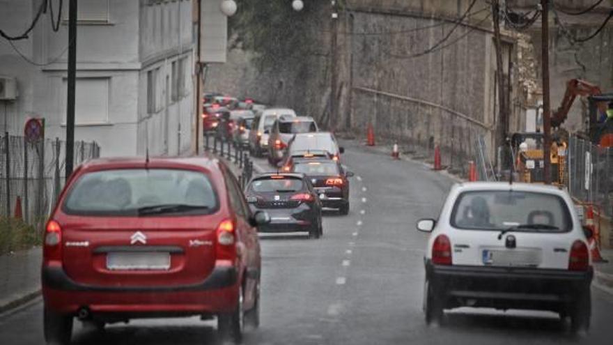 La calle Alicante recupera el carril cortado desde mayo de 2015 y se prepara el desdoble