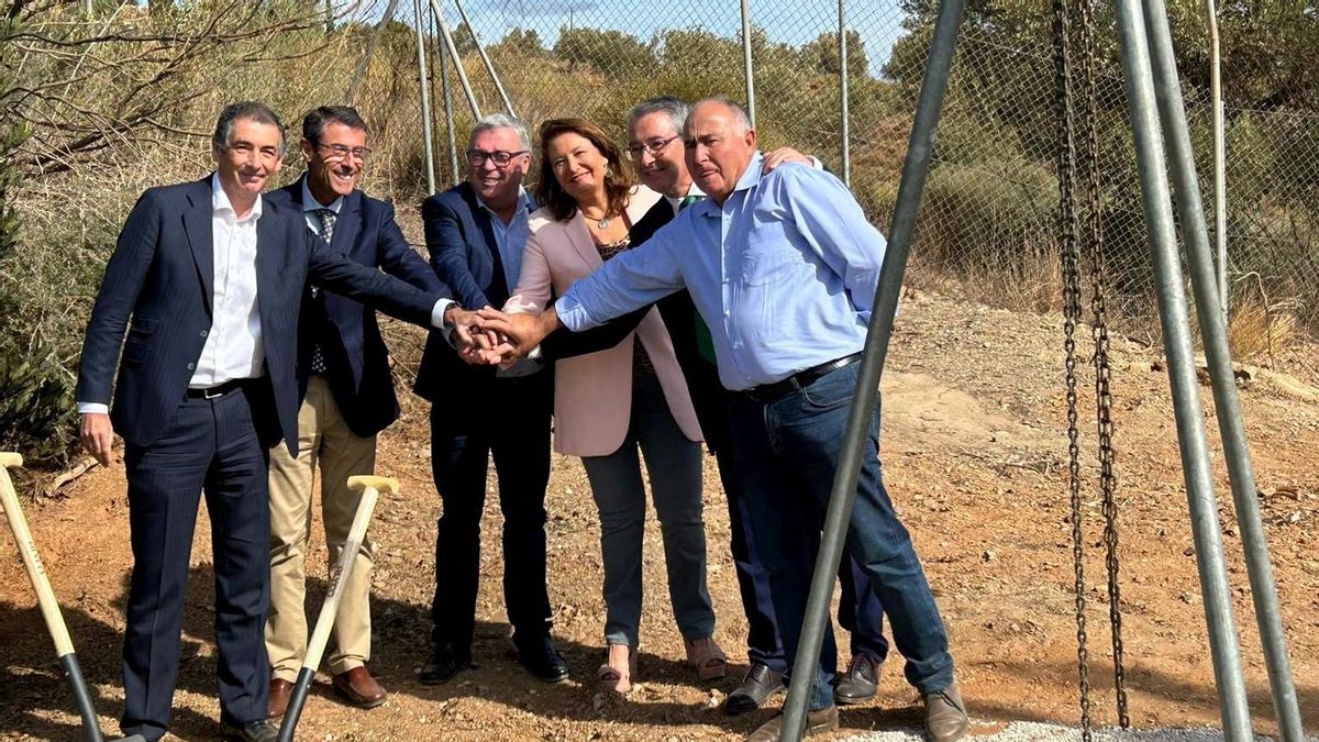 Inicio de la conexión de los terciarios de la EDAR de Rincón de la Victoria con el regadío del Plan Guaro.