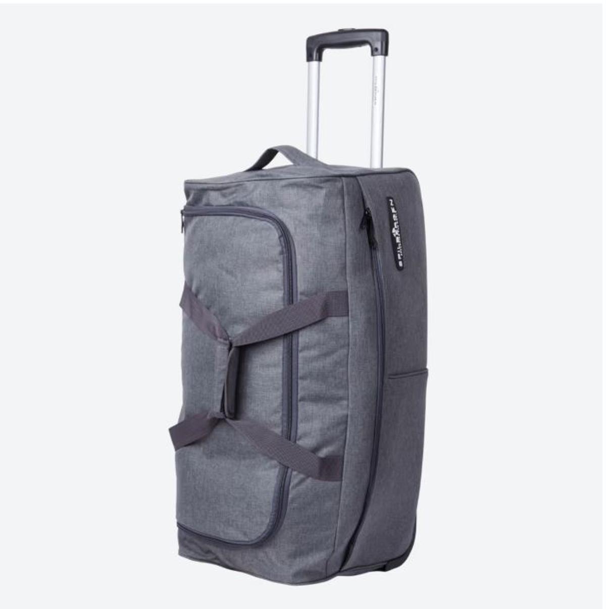 Mañana se esperan colas kilométricas en Action para conseguir la maleta de viaje todoterreno con asa y ruedas con más espacio y más barata del mercado: por solo 14,95 euros