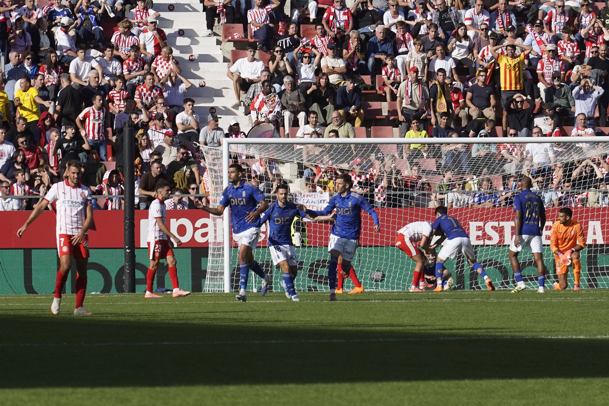 Les imatges del Girona - Reial Oviedo