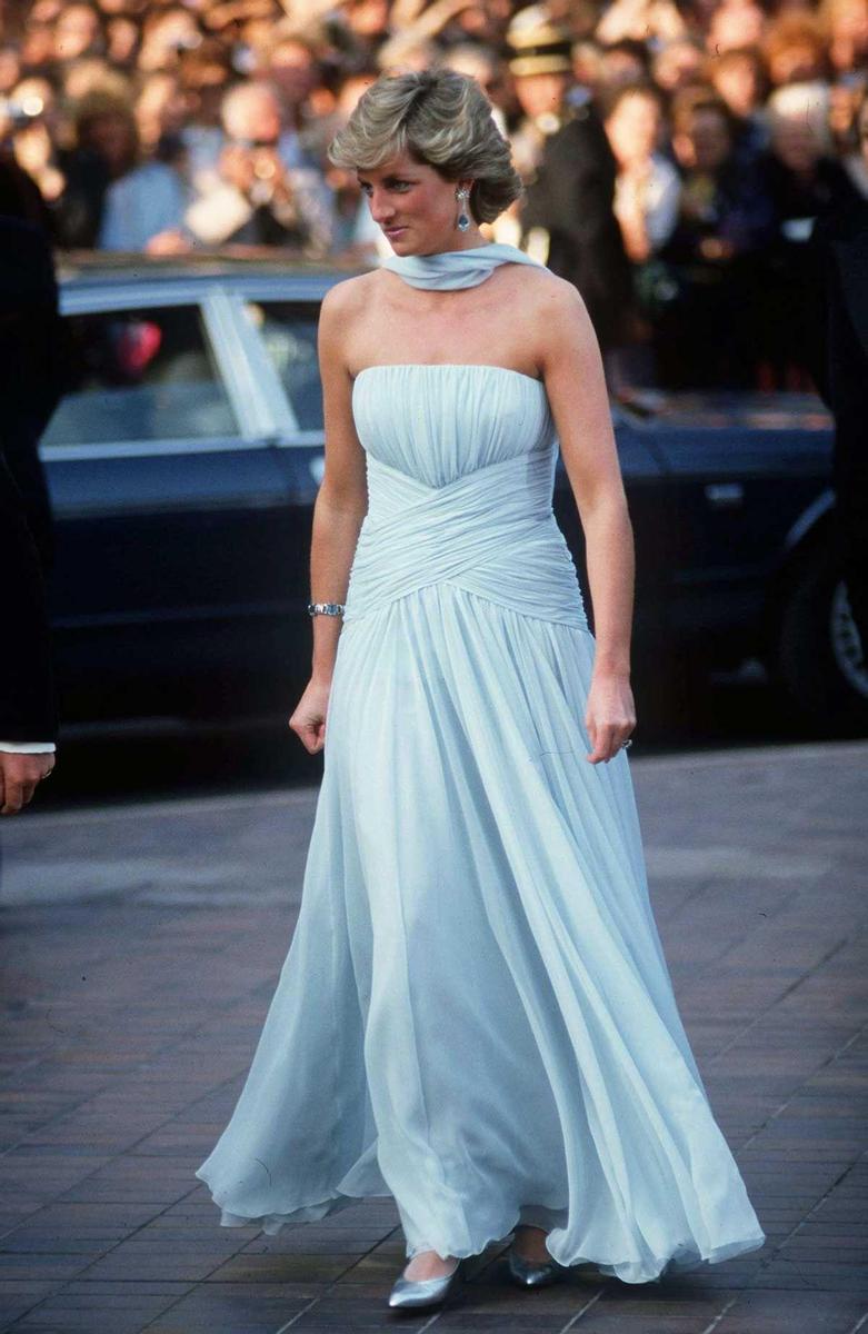 Lady Di en el Festival de Cine de Cannes