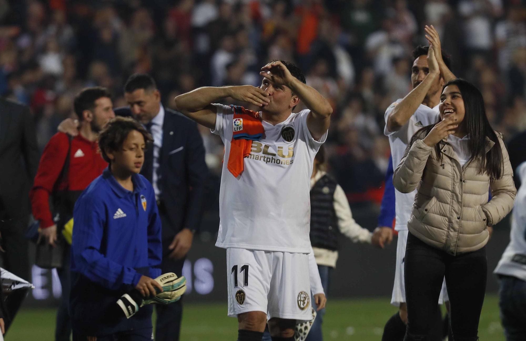 Tres años del partido de Leyendas del Valencia CF