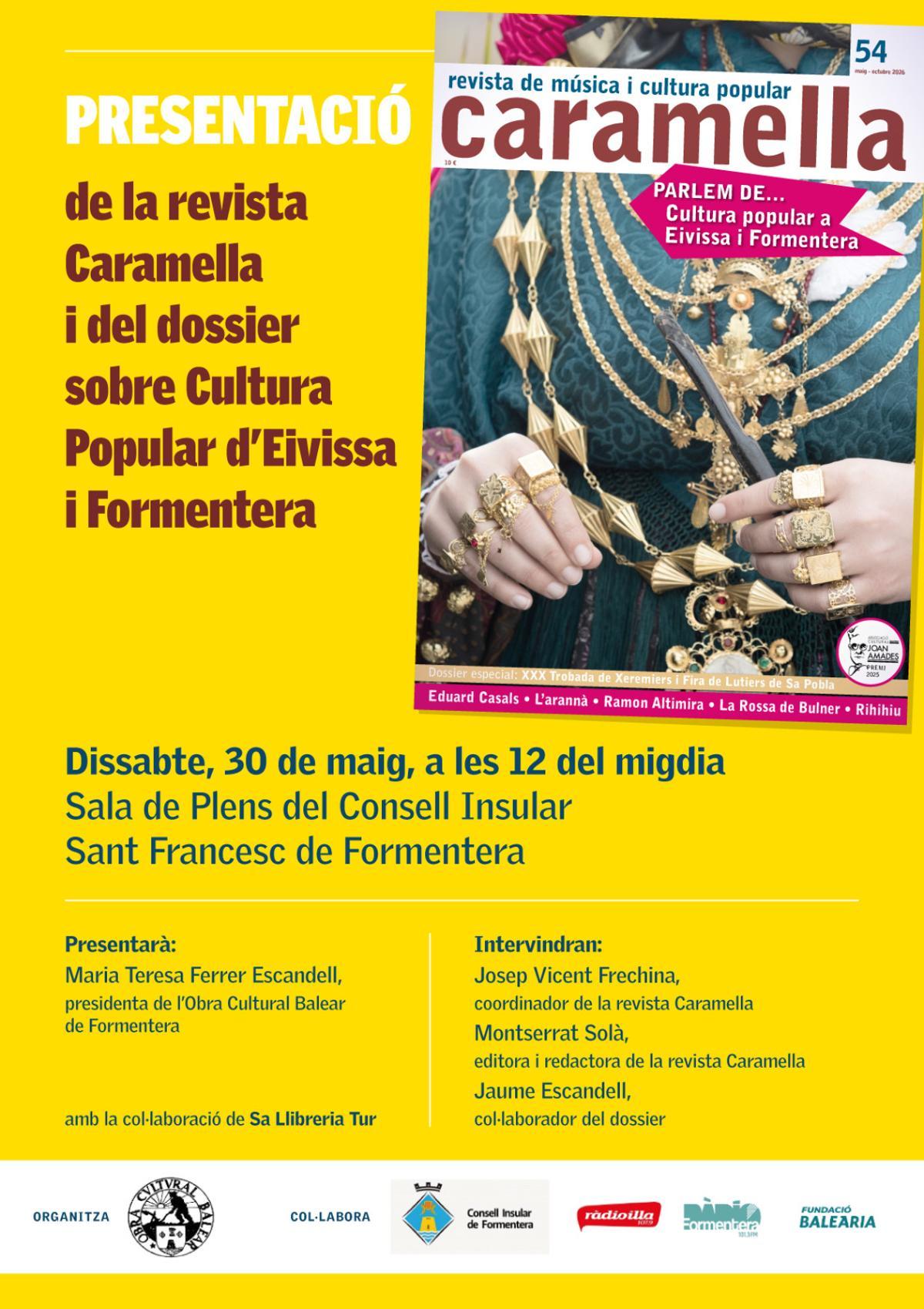 Presentación de Caramella a Formentera.