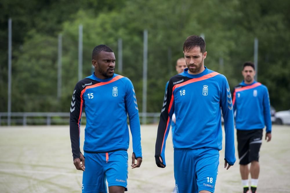 Entrenamiento del Real Oviedo