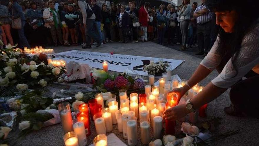 Moraña y Campo Lameiro lloran a Candela y Amaia