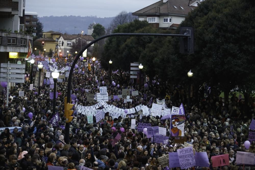 La manifestación, en imágenes