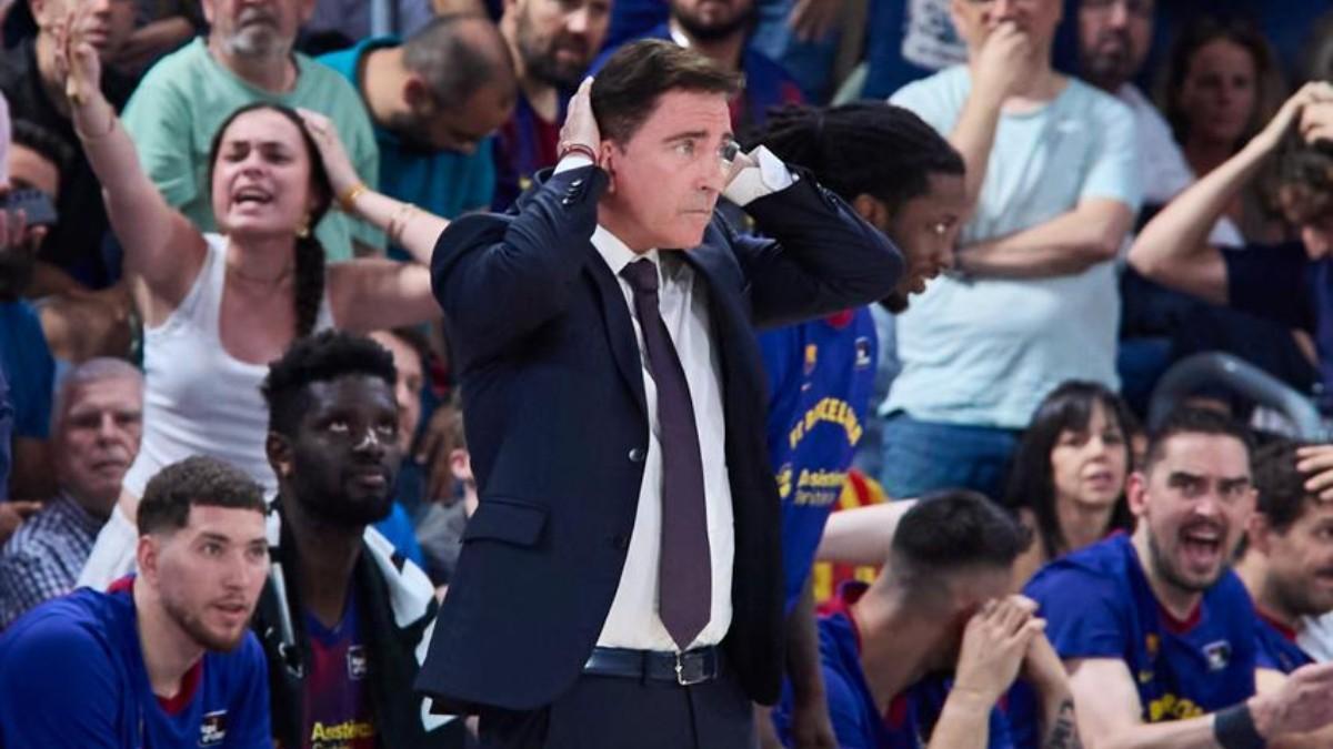 Xavi Pascual, entrenador del Barça