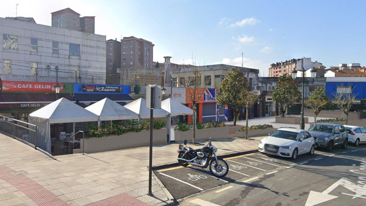 Recreación del estado en el que quedará la plaza tras las obras.