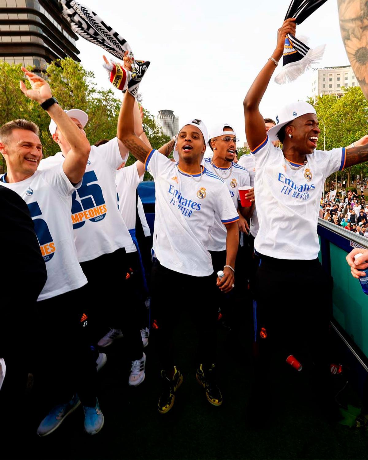 Las mejores imágenes de la celebración del título de Liga del Real Madrid