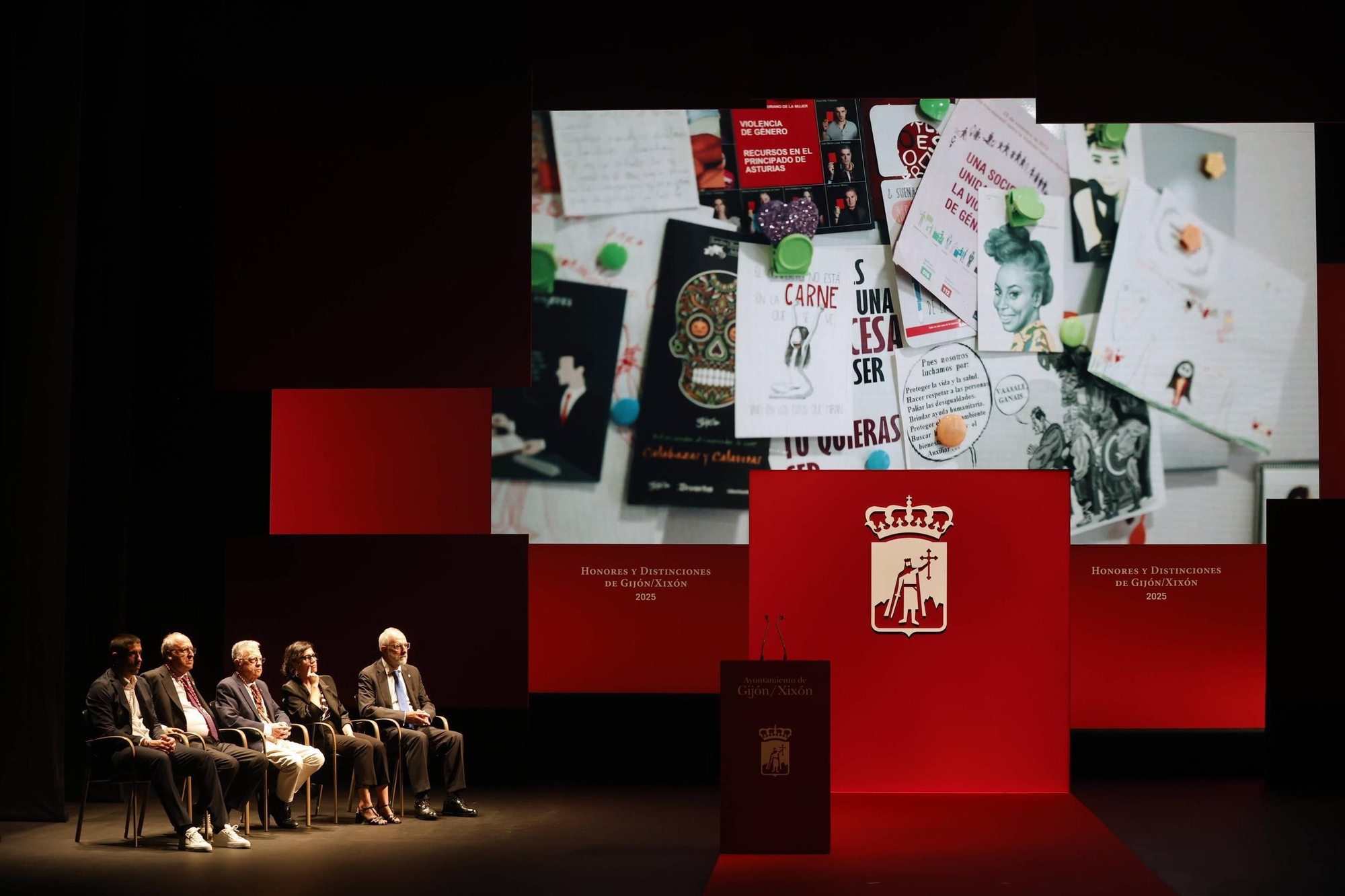 La entrega de medallas y distinciones de Gijón, en imágenes
