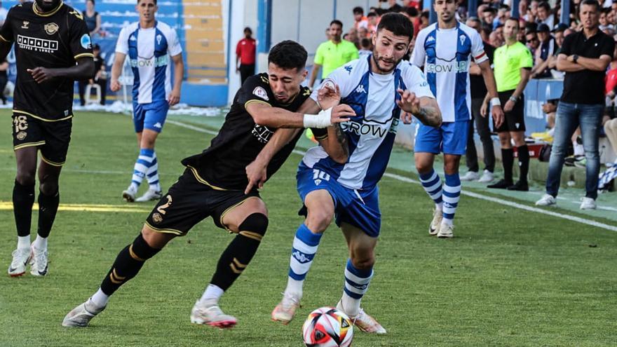 Un tanto en el minuto 2 de Lara decide el derbi a favor del Alcoyano