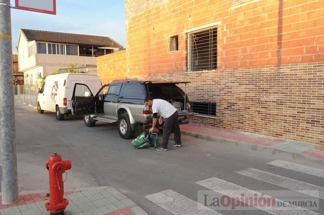 Así ha quedado la antigua fábrica de Rostoy tras el incendio en Murcia