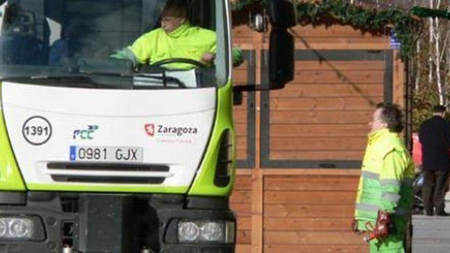 Zaragoza instalará 84 nuevos GPS en los vehículos del servicio de limpieza