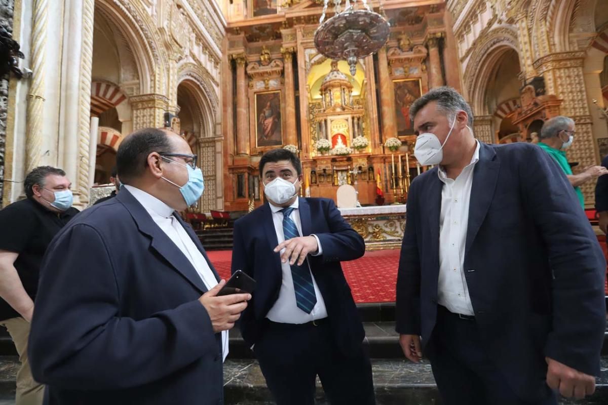 El Córdoba Patrimono de la Humanidad visita la Mezquita-Catedral.