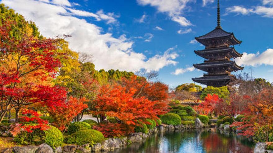 Templo de Kiyomizu de Kyoto.