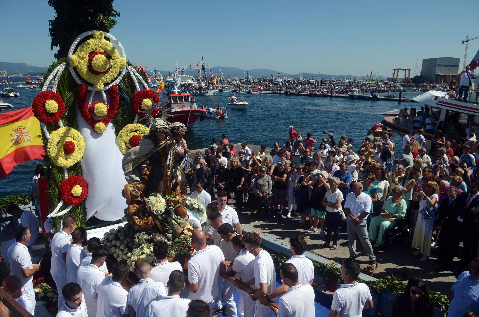 A Illa presume de fiestas del Carmen