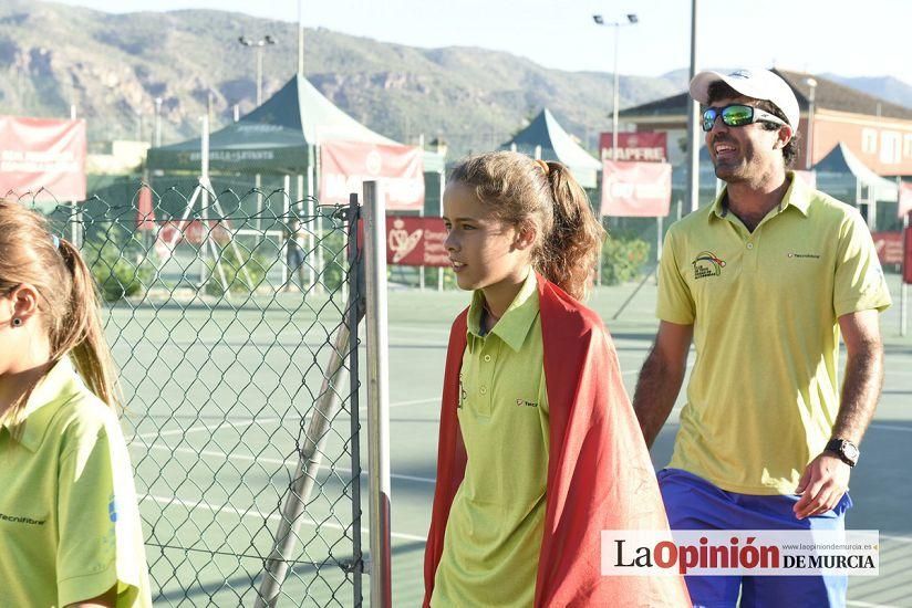 Inauguración del Campeonato Nacional de Tenis Alevín en el Club Cordillera