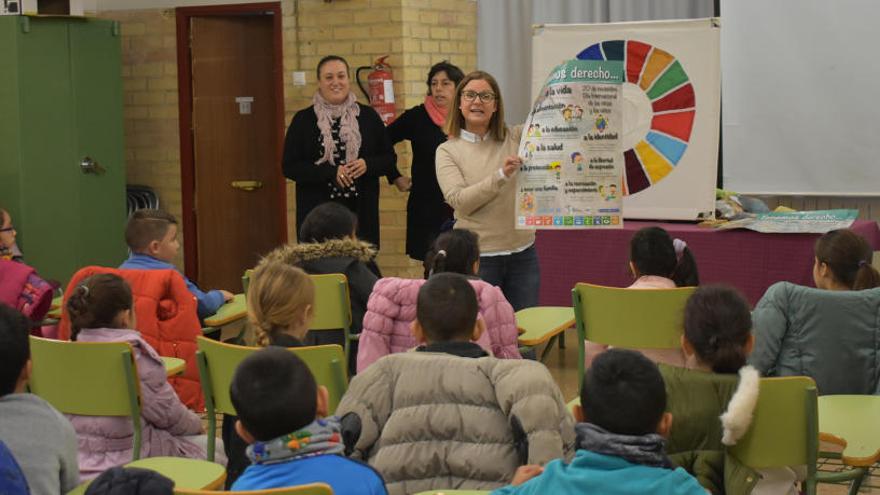 Campaña de promoción de los Derechos de la Infancia en los colegios de Alfafar