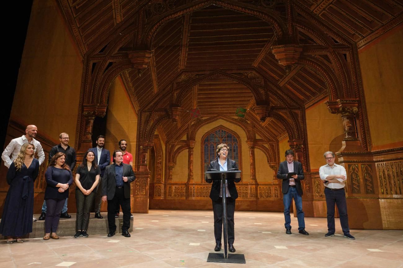 Presentación de la ópera 'Un ballo in maschera' en el Auditorio de Tenerife