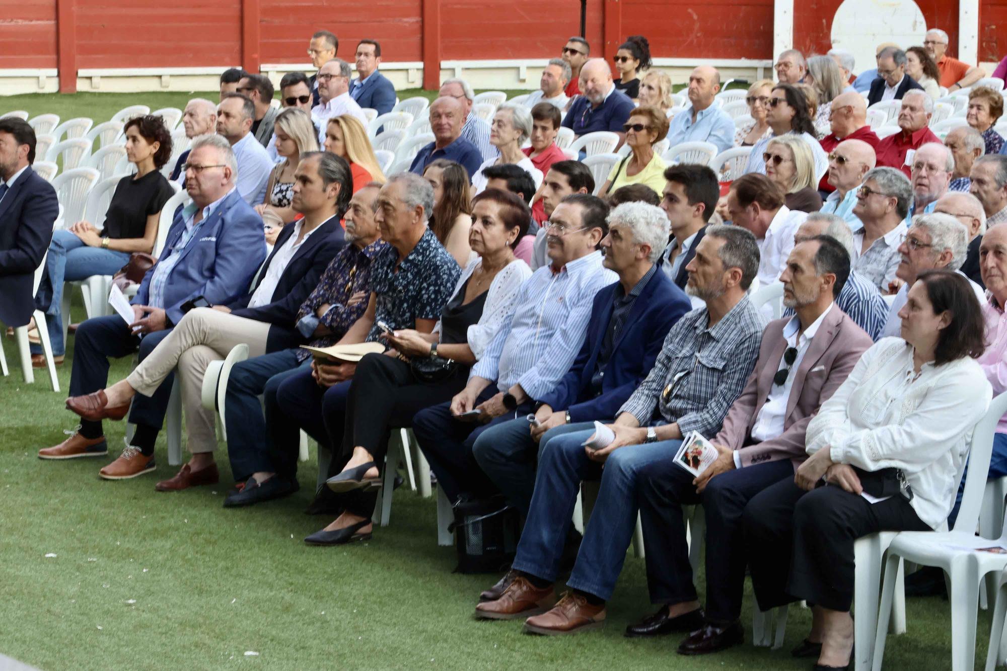 Pregón de la Feria Taurina de Hogueras 2023 en la Plaza de Toros de Alicante