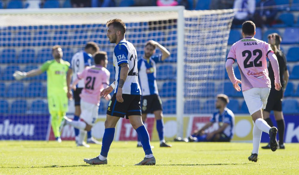 El Hércules desperdicia la ocasión y no pasa del empate ante el AE Prat.