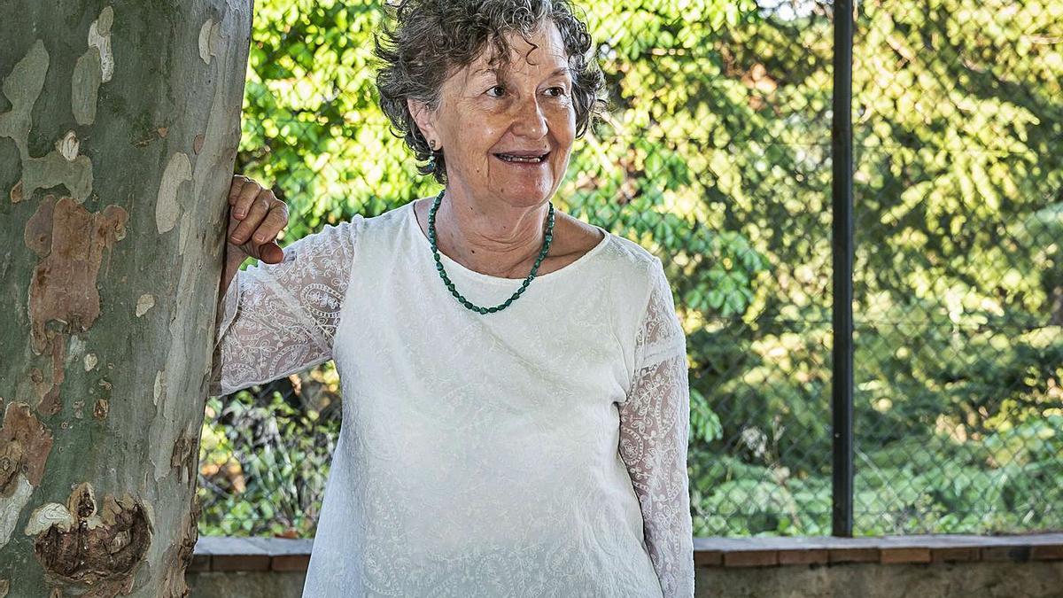 Maria Barbal va participar en el Punt de Lectura a Agullana