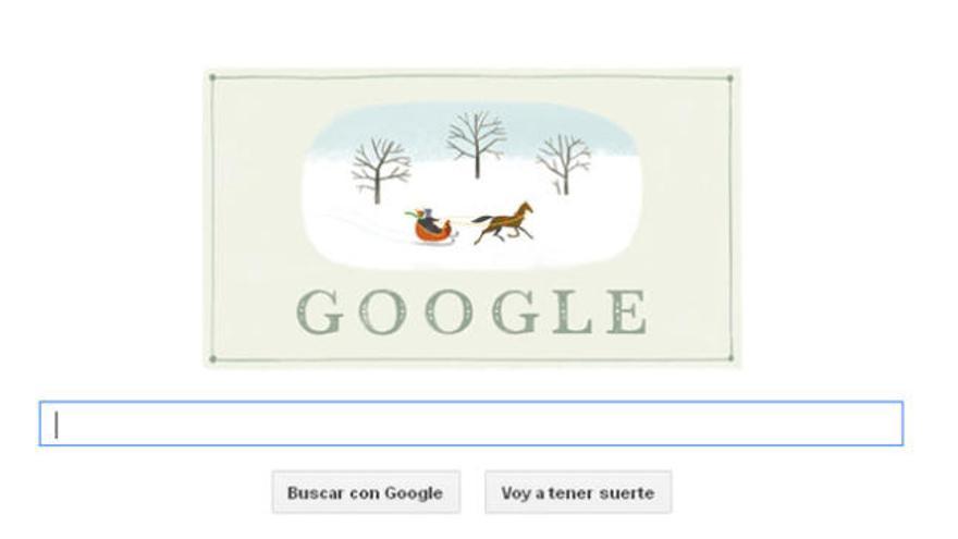 Google nos desea felices fiestas