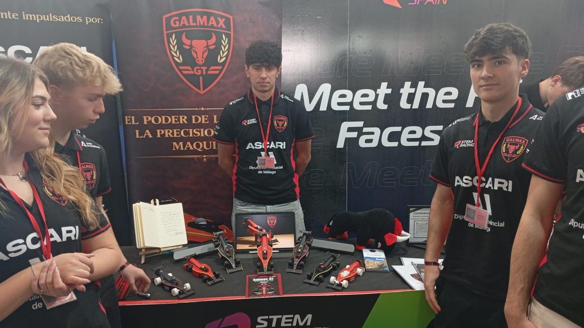 El equipo Galmax en el Stem Racing de Formula 1.