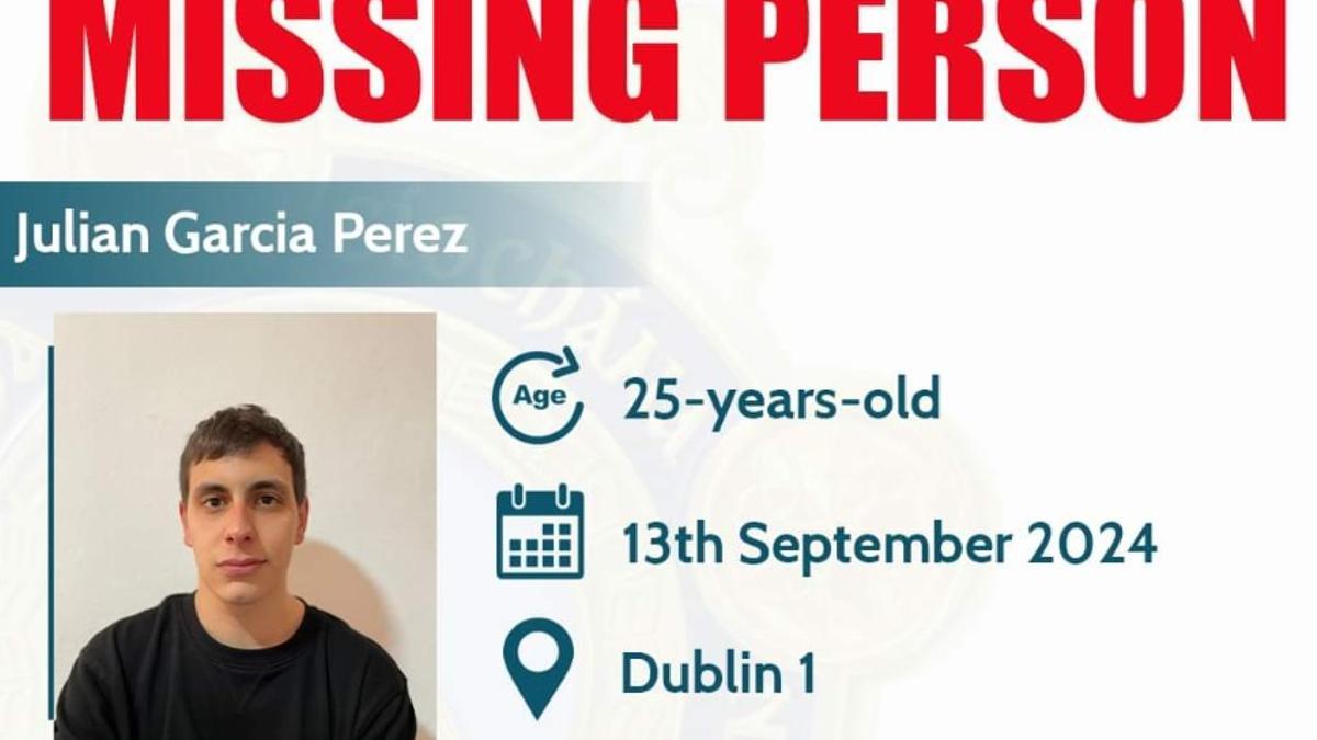 Desaparece un joven de Salobreña en Dublin